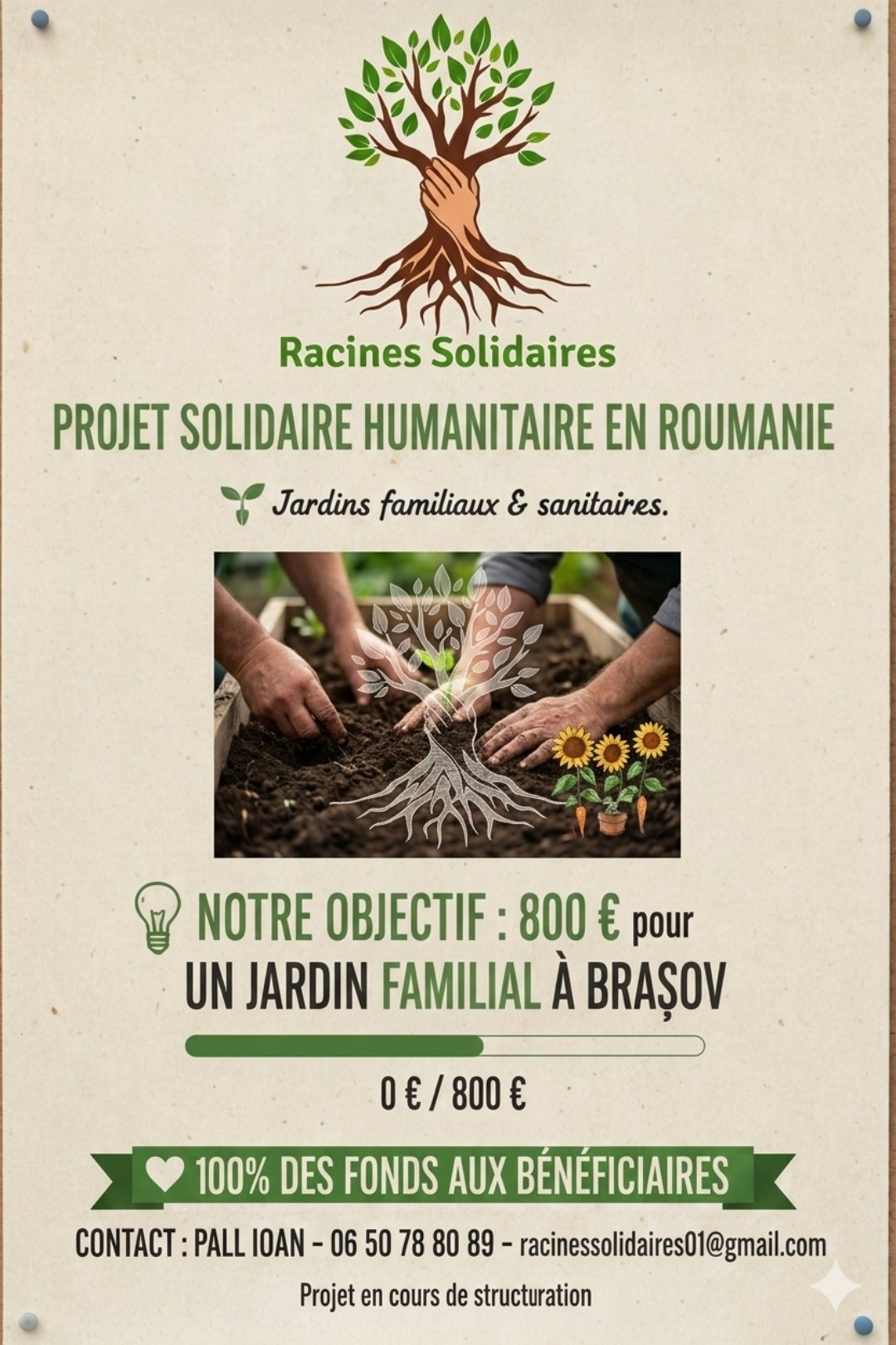 Rejoignez Racines Solidaires : Bénévoles pour nos projets humanitaires et éco-solidaires !