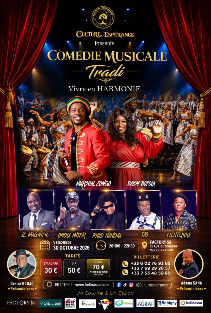 Culture Espérance Spectacle présente : COMÉDIE MUSICALE-TRADI : Thème : Vivre en Harmonie