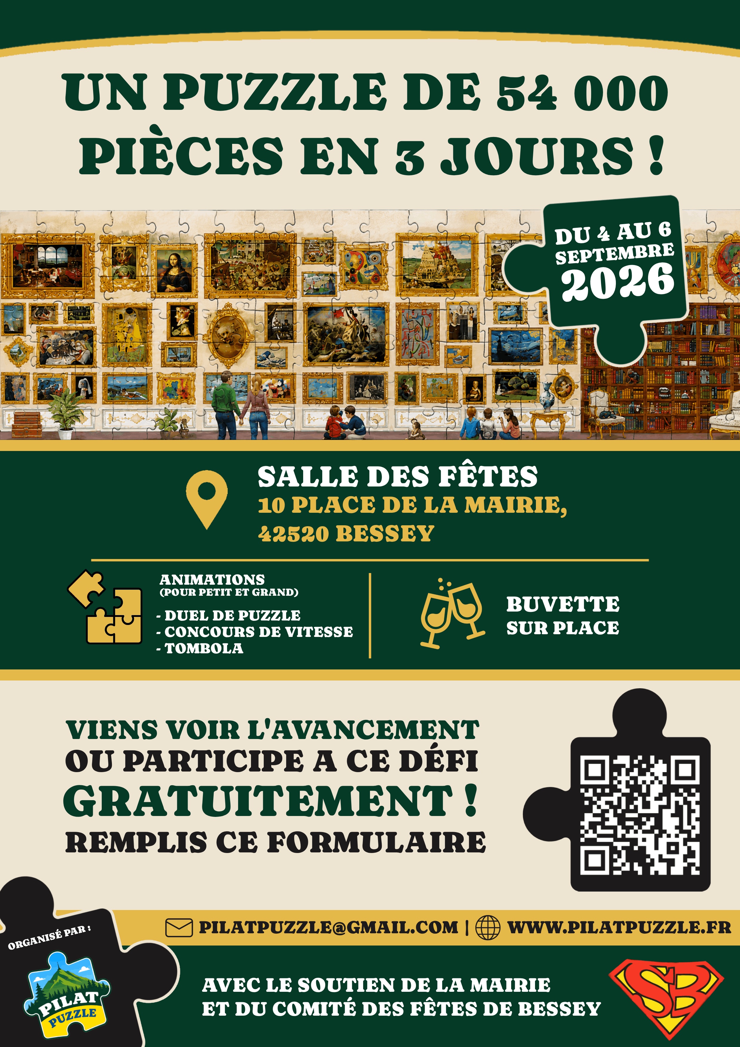 Un puzzle de 54 000 pièces en 3 jours